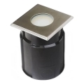 Spot LED encastrable extérieur EASY CONNECT 1xGU10/4W/230V 3000K IP65 carré