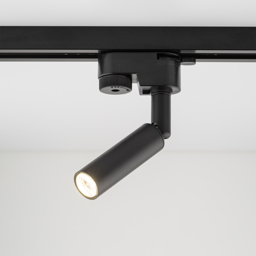 Spot LED pour système de rail monophasé LAGOS 1xG9/3W/230V noir