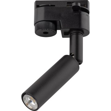 Spot LED pour système de rail monophasé LAGOS 1xG9/3W/230V noir