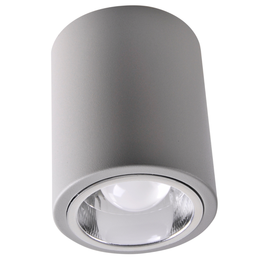 Spot LED RGBW dimmable JUPITER 1xE27/6,5W/230V 2700-6500K Wi-Fi Ø 9,8 cm gris