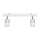 Spot LED TUBSSON 2xGU10/4,8W/230V blanc/chrome brillant