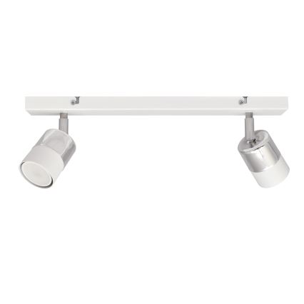 Spot LED TUBSSON 2xGU10/4,8W/230V blanc/chrome brillant