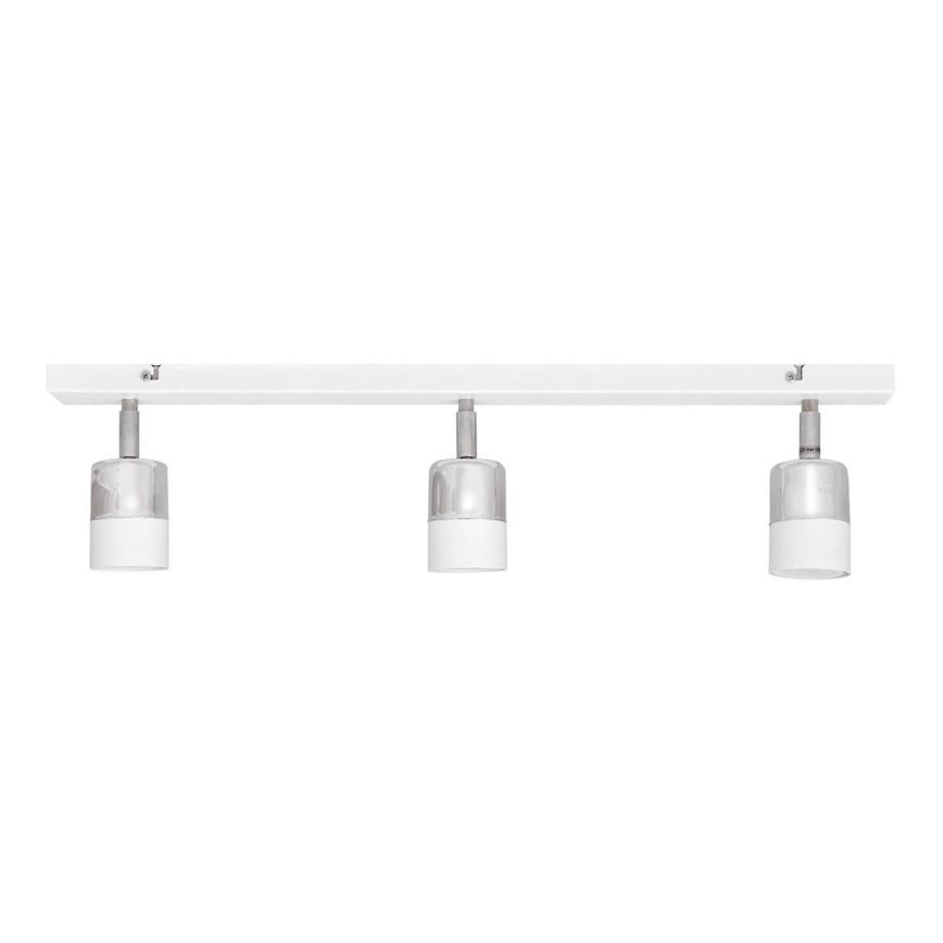 Spot LED TUBSSON 3xGU10/4,8W/230V blanc/chrome brillant