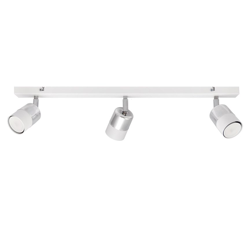 Spot LED TUBSSON 3xGU10/4,8W/230V blanc/chrome brillant
