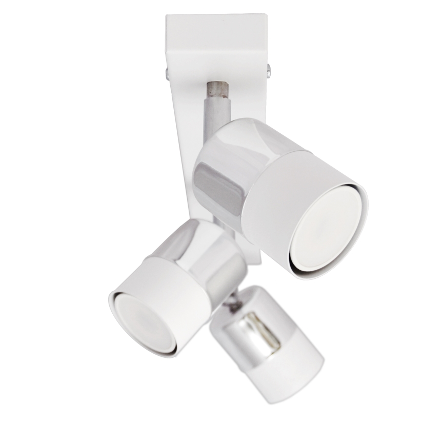 Spot LED TUBSSON 3xGU10/4,8W/230V blanc/chrome brillant