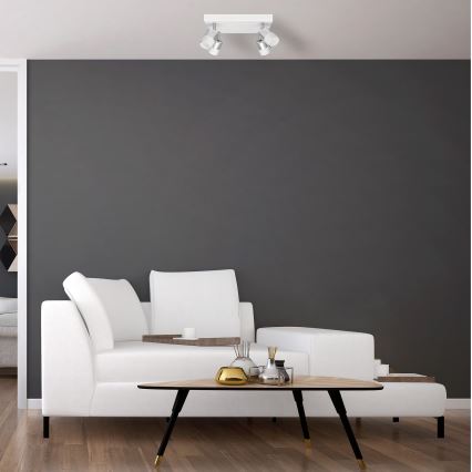 Spot LED TUBSSON 4xGU10/4,8W/230V blanc/chrome brillant
