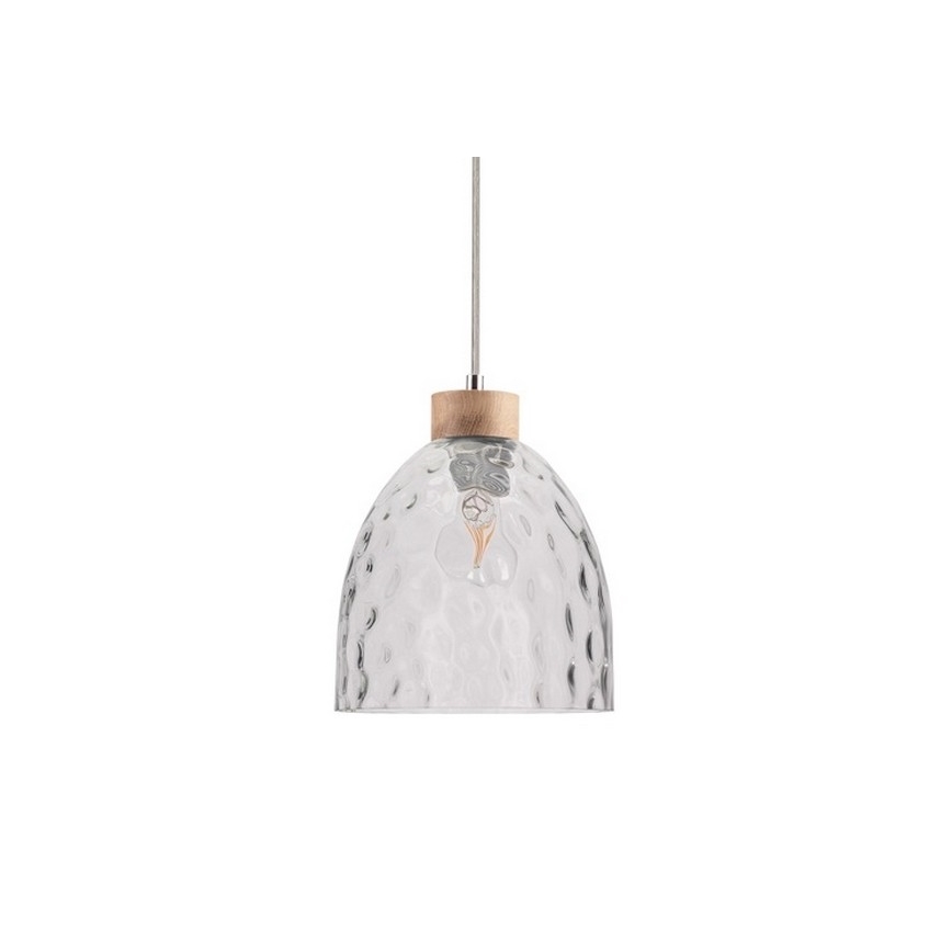 Hängeleuchte ALESSANDRO 1xE27/60W/230V Eiche