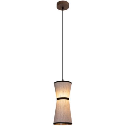 Lampadario a sospensione con filo AMIGO 1xE27/25W/230V quercia
