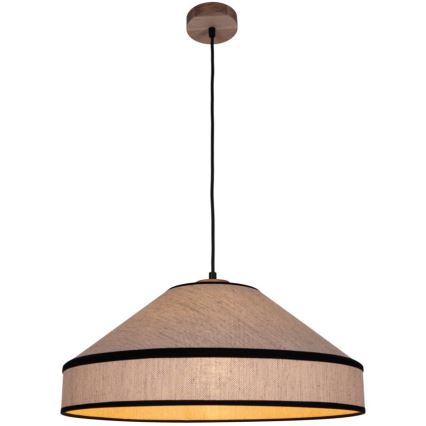 Lampadario a sospensione con filo AMIGO 1xE27/60W/230V quercia