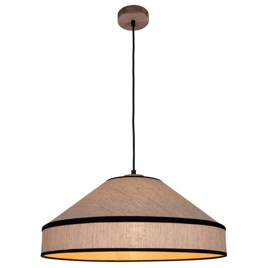 Lampadario a sospensione con filo AMIGO 1xE27/60W/230V quercia