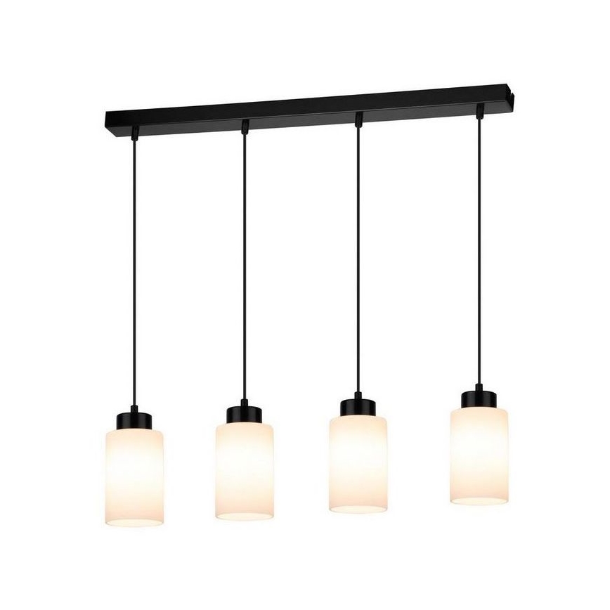 Deckenleuchte an Seil BOSCO 4xE27/60W/230V