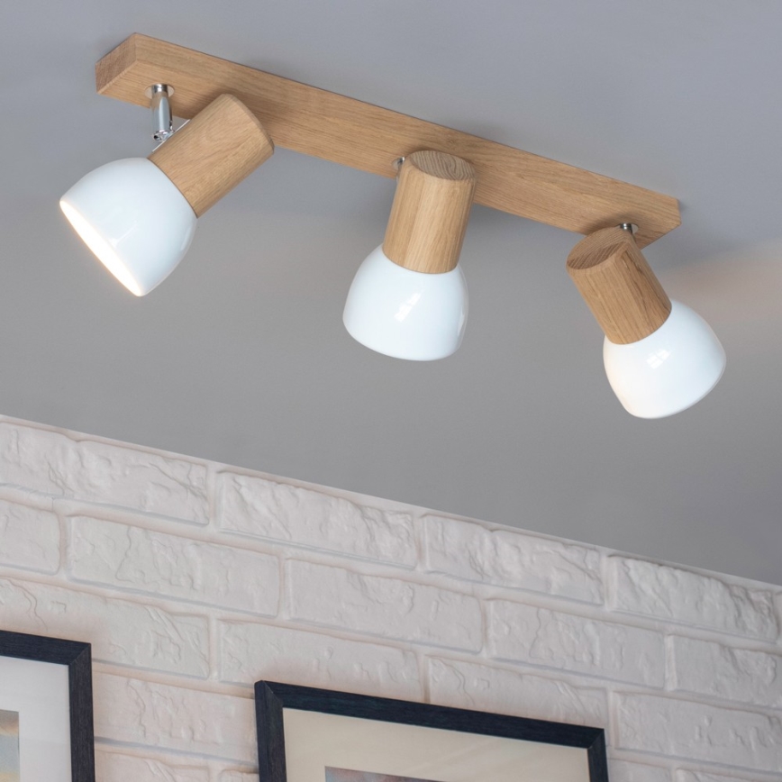 Luce Spot SVENDA 3xE27/60W/230V - certificato FSC
