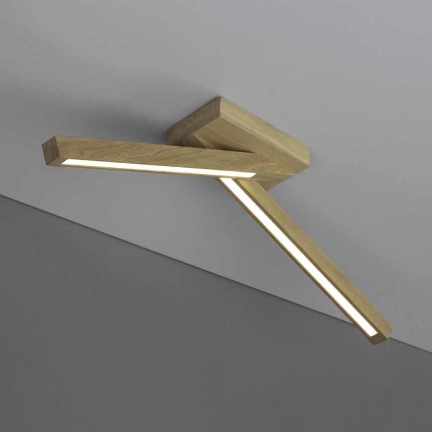 LED-Anbauleuchte LINUS 2xLED/4,5W/230V matte Eiche