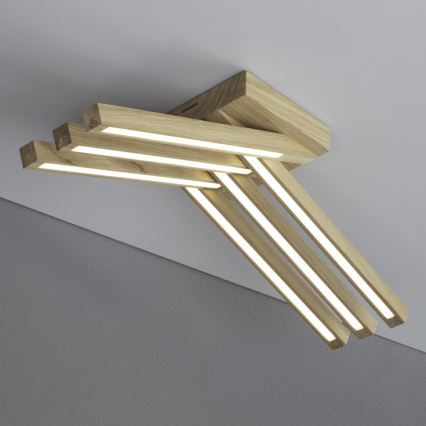 Plafoniera LED LINUS 6xLED/4,5W/230V rovere opaco