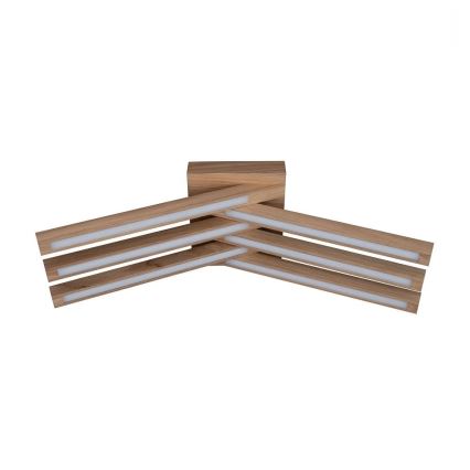 Plafonnier LED LINUS 6xLED/4,5W/230V chêne mat