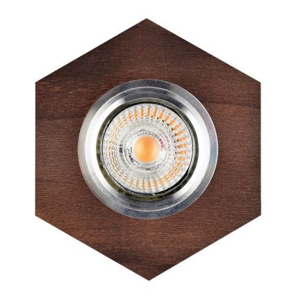 Lampada LED da incasso VITAR 1xGU10/5W/230V CRI 90 faggio – FSC certificato