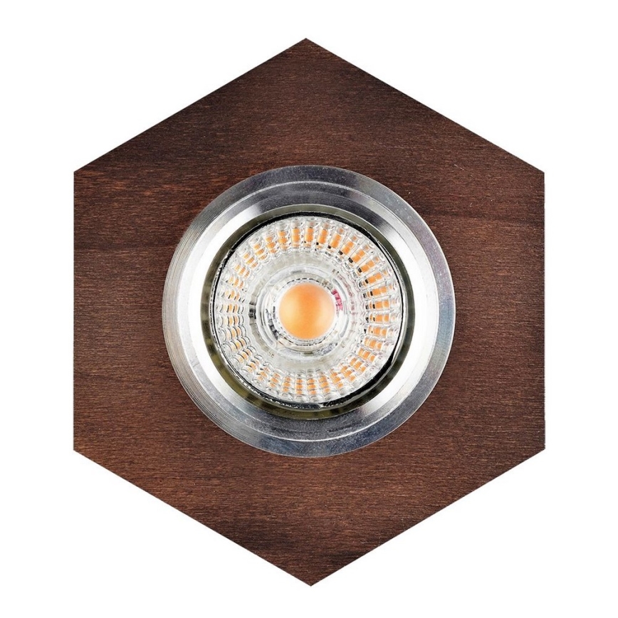 Lampada LED da incasso VITAR 1xGU10/5W/230V CRI 90 faggio – FSC certificato