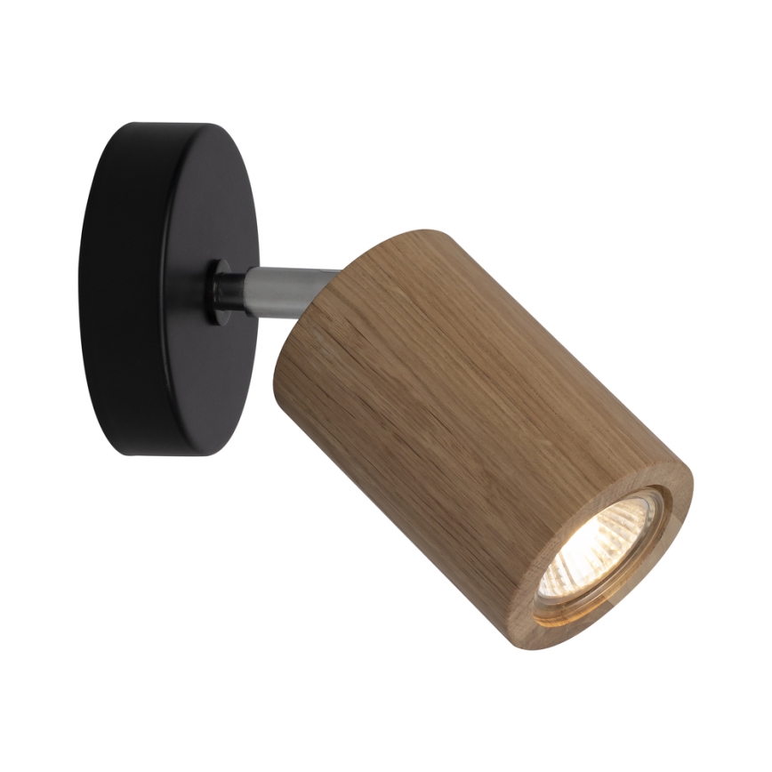 Luce Spot da parete a LED MATTI 1xGU10/5W/230V quercia