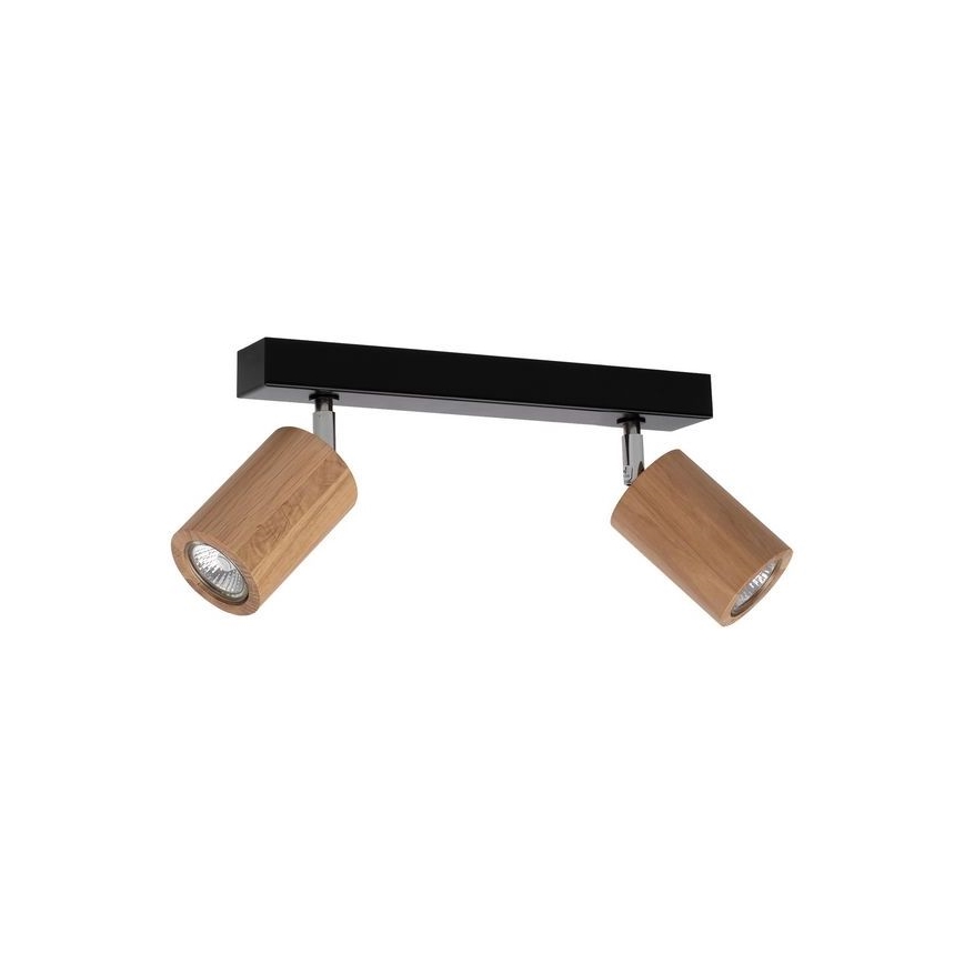 LED-Deckenstrahler MATTI 2xGU10/5W/230V Eiche