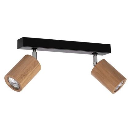 Plafonnier à spots LED MATTI 2xGU10/5W/230V chêne