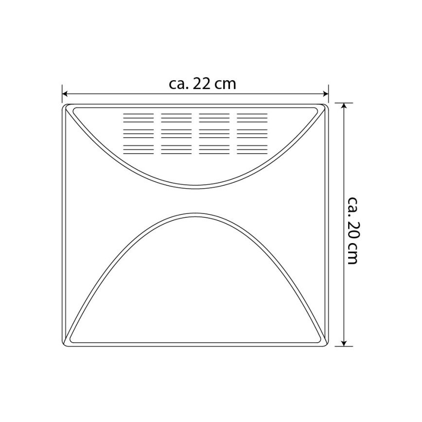 Numero civico solare LED LED/3x0,1W/2,4V IP44 - certificato FSC
