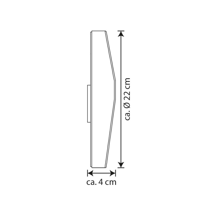 Numero civico solare LED LED/3x0,1W/2,4V IP44 - certificato FSC