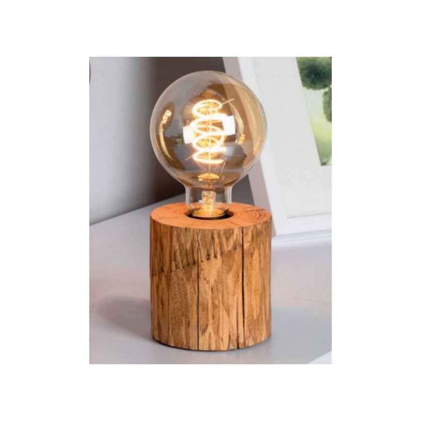 Tischlampe TRABO 1xE27/25W/230V – FSC-zertifiziert