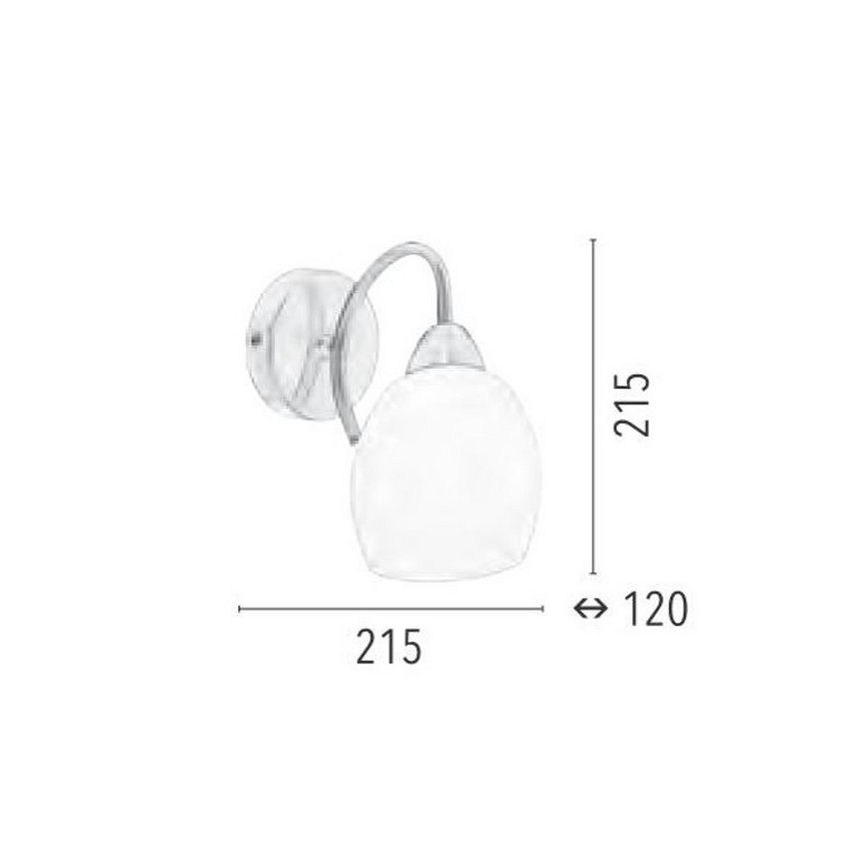 Wandleuchte PISA 1xE27/60W/230V