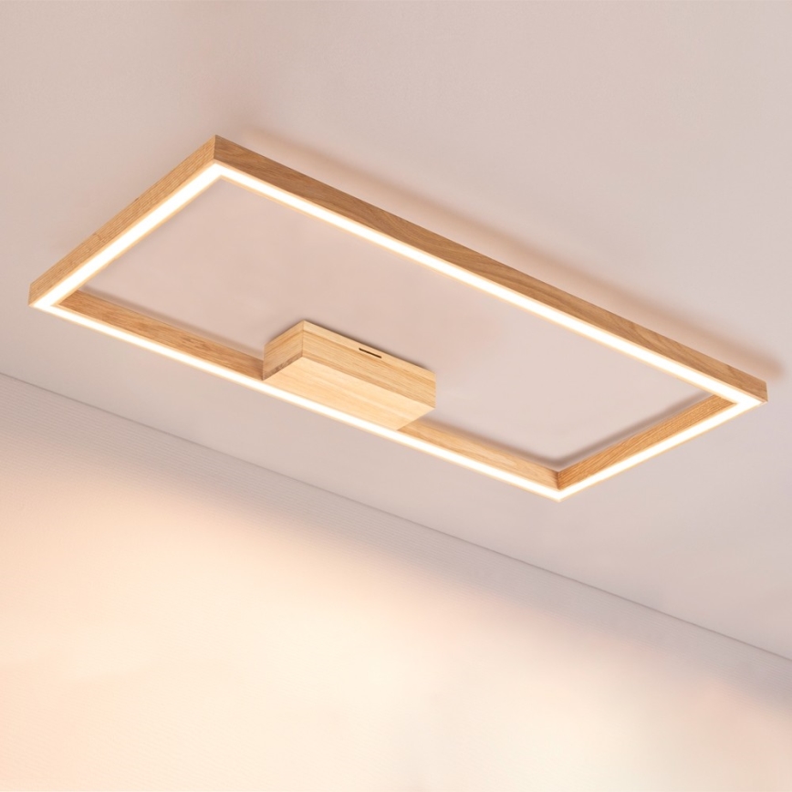 LED-Deckenleuchte RAMME LED/34W/230V Eiche matt – FSC-zertifiziert