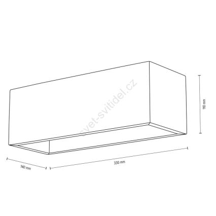 Applique KENZO 2xG9/6W/230V quercia - certificato FSC