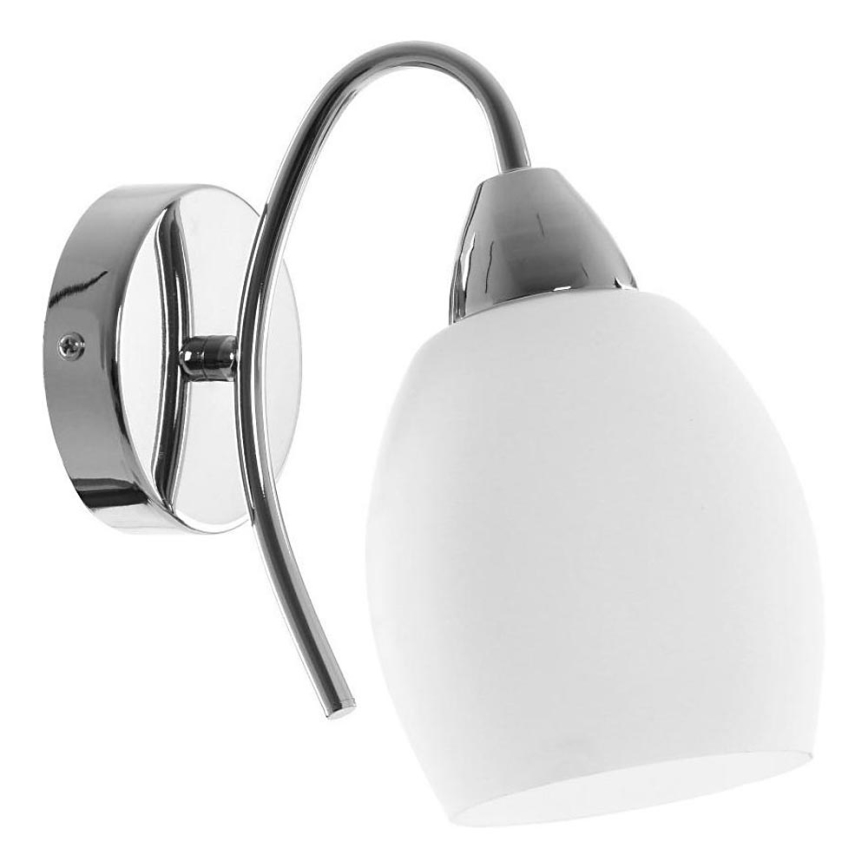 Ersatzlampenschirm für Hängeleuchte und Wandleuchte PISA E27 d 12 cm weiß