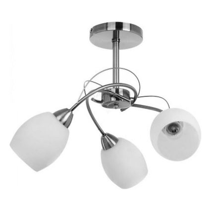 Ersatzlampenschirm für Hängeleuchte und Wandleuchte PISA E27 d 12 cm weiß
