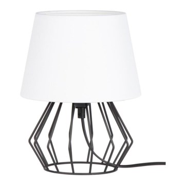 Spot-Light -  Lampada da tavolo MANGOO 1xE27/40W/230V bianca/nera