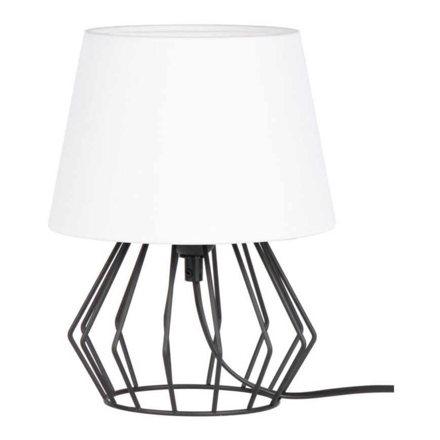 Spot-Light -  Lampada da tavolo MANGOO 1xE27/40W/230V bianca/nera
