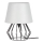 Spot-Light -  Lampada da tavolo MANGOO 1xE27/40W/230V grigia/nera