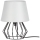 Spot-Light - Lampe de table MANGOO 1xE27/40W/230V grise/noire