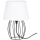 Spot-Light - Tischleuchte MANGOO 1xE27/40W/230V weiß/schwarz