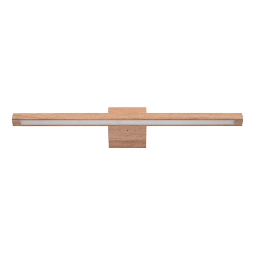 LED-Spiegelbeleuchtung für Badezimmer AQUAVIVA LED/9W/230V 60 cm IP44 Eiche