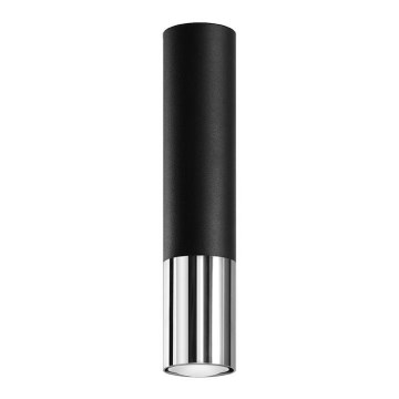 Spot LOOPEZ 1xGU10/10W/230V noir/chrome brillant