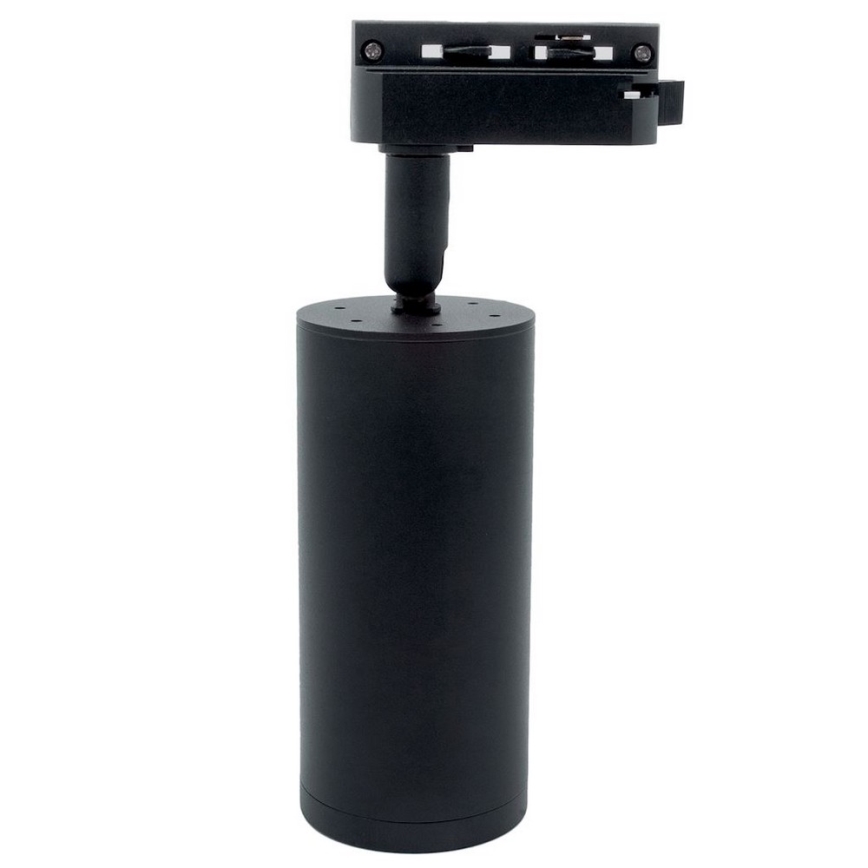 Spot MICA pour système de rail 1xGU10/25W/230V monophase noir