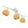 Spot MORRIS 3xE27/15W/230V orange