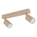 Spot NEX 2xGU10/10W/230V beige
