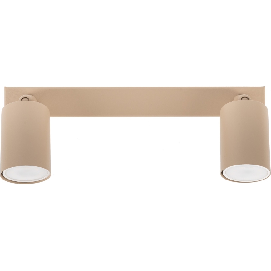 Spot NEX 2xGU10/10W/230V beige