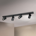 Spot orientable SEAN 4xGU10/13W/230V noir