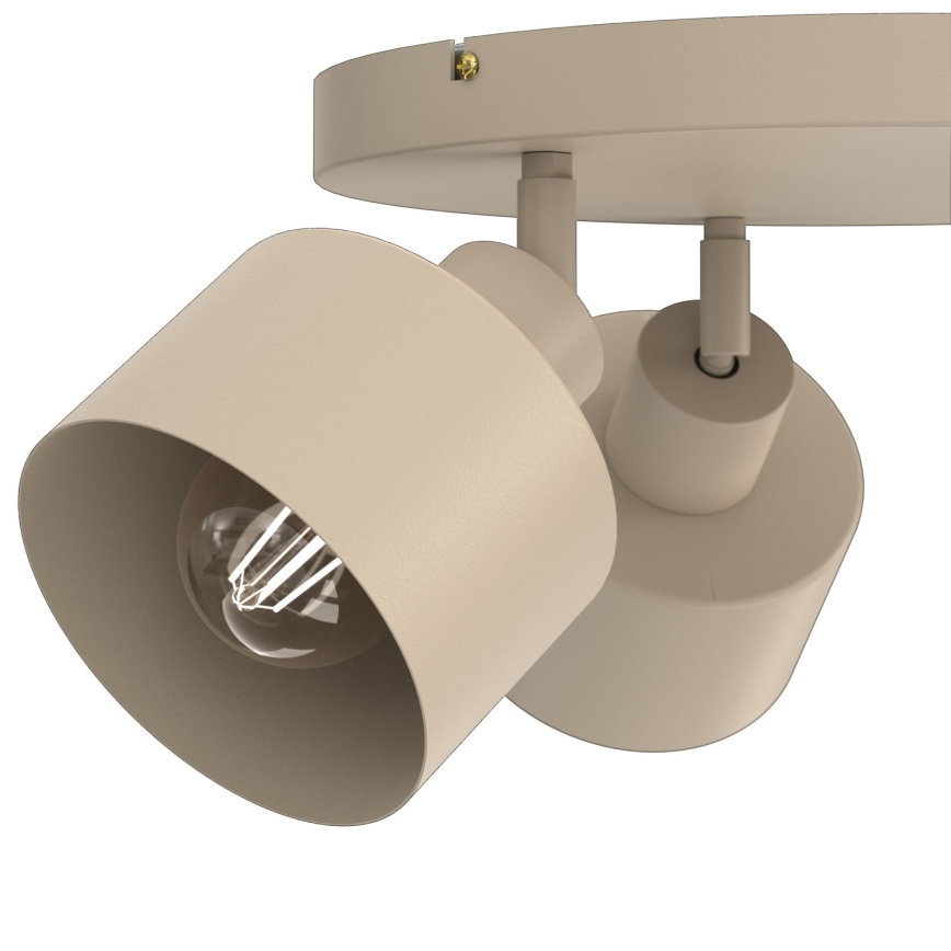 Spot PARKLA 3xE27/15W/230V beige