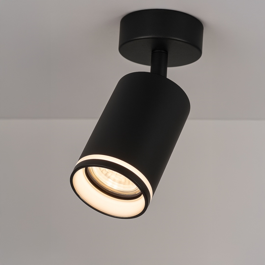 Spot PIPE 1xGU10/10W/230V noir