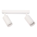 Spot PIPE 2xGU10/10W/230V blanc