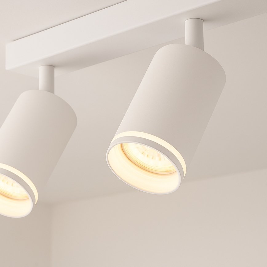 Spot PIPE 3x GU10/10W/230 V, blanc