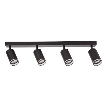 Spot PIPE 4xGU10/10W/230V noir