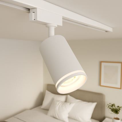 Spot pour rail PIPE 3xGU10/10W/230V blanc